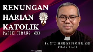 RENUNGAN HARIAN KATOLIK SELASA 17 DESEMBER 2024