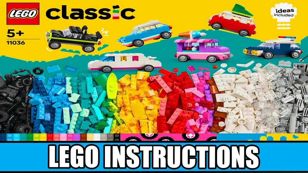 LEGO Instructions - Classic - 11036 - Creative Vehicles - YouTube