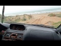 التهريب 🤣 Auto ride Mitsubishi 4×4 💪💣  Conduire sur la plage de sable 🏖🚫