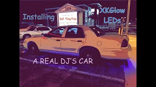 Installing XKGlow Undercar LEDs on my '07 Crown Vic Police Interceptor (part 1)