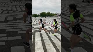 ㉘小学生女子リレーバトンパス練習３ 第2回東京陸協小学生競技会20230604