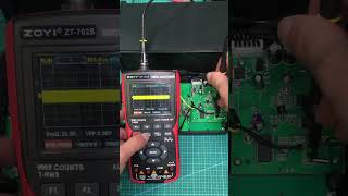 Oscilloscope measurement waveform #multimeter #oscilloscope #dyyegodahornet