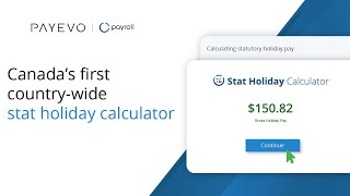 How to use Canada's first country-wide stat holiday calculator | PaymentEvolution