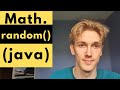 Math.random() (Java Tutorial)
