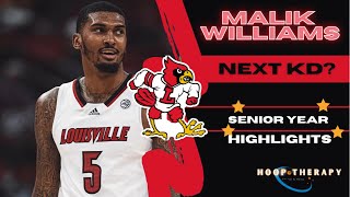 Malik Williams (University of Louisville) Senior Year Highlights #hooptherapy