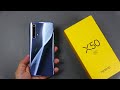 Realme X50 5G unboxing, Polar Sliver color, Snapdragon 765G, 120Hz refresh rate