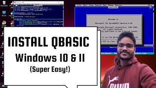 🔥 Relive the Magic! Install QBasic on Windows 10 & 11 (Super Easy!)