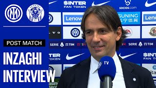 INTER 2-1 VENEZIA | INZAGHI EXCLUSIVE INTERVIEW [SUB ENG] 🎙️⚫🔵