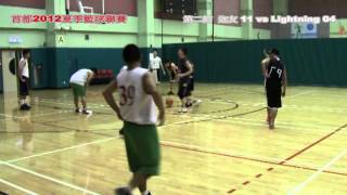 首都2012夏季籃球聯賽 - 迦友 vs Lightning