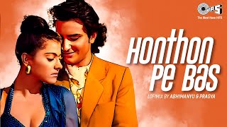 Honthon Pe Bas - Lofi Mix | Yeh Dillagi | Lata Mangeshkar, Kumar Sanu | 90's Romantic Hindi Songs