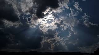 sunbeams clouds #faceintheclouds #fairyliberationfront #cloudfolk 7-15-23 5:50 PM