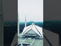 Beautiful Masjid In   Pakistan Faisal Masjid 🕌 #pakistan  #trendingshorts  #fypシ  #islamabad #shorts