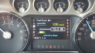 F250 6.2  mpg