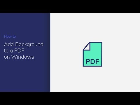 Add Background to a PDF on Windows with PDFelement Add Background to a PDF on Windows with PDFelement