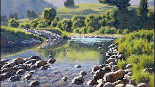 My Landscape Paintings EXPLODED When I Learned These Techniques