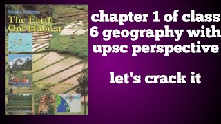 Geography of class 6 / chapter 1