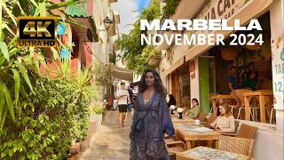 MARBELLA, Spain: Discover the CHARM of Old Town! - Costa Del Sol walk [4K] 60fps