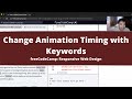 Change Animation Timing with Keywords (Applied Visual Design) freeCodeCamp tutorial