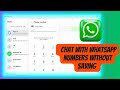 How to send messages on whatsapp without saving phone number| Whatsapp Direct Message