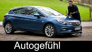 Vauxhall Opel Astra K FULL REVIEW test driven neu neuer all-new gen 2016 - Autogefühl