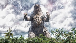 Godzilla Rips Giant Anaconda Apart as Revenge