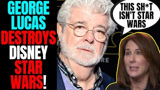 George Lucas DESTROYS Disney Star Wars! | Says He "Lost Control", Sequels Are Not His Star Wars!