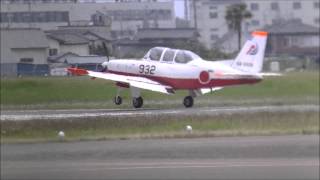 航空自衛隊　 静浜基地航空祭2013　T-7  10機による展示飛行