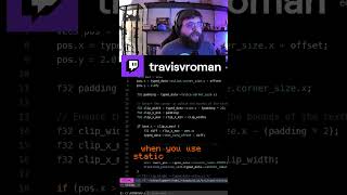 Static functions in C #coding #programming #gamedev