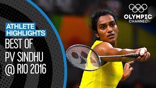 PV Sindhu 🇮🇳  - The First Indian Woman to win an Olympic Silver Medal! | Athlete Highlights