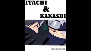 Itachi & Kakashi 🥶👁️🔥#shorts #anime #obitoeditz