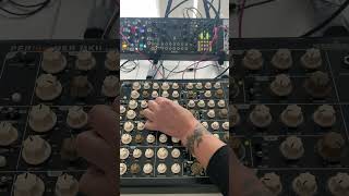 Vermona Perfourmer + Happy Nerding FX Aid #elektron #modularsynth #techno #shorts