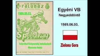 1989.06.03. Speedway continental quarterfinal- Zielona Gora (POL)