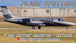 Airport Plane Spotting | Business Jets | New Century AirCenter (JCI/KIXD) | 12/11/2024