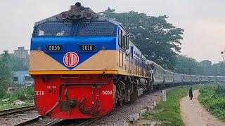 Mohanagar Express Left Brahmanbaria with Brand New EMD GT38AC locomotive