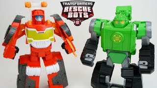 NEW Transformers Rescue Bots Heatwave Firetruck Boulder Digger and HUGE Collection!