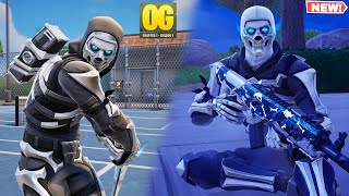 Fortnite SKULL COMMANDER Skin GAMEPLAY! 💀(OG Pass Skin)