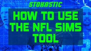 Stokastic NFL Contest Generator & Sims | How To Win At NFL DFS In 2023