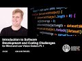 Introduction to Software Development and Coding Challenges for Blind and Low Vision Coders -- Part 1