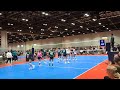 2024 06 24 club volleyball infinity 16 green vs. munciana in 16 cardinals set 3