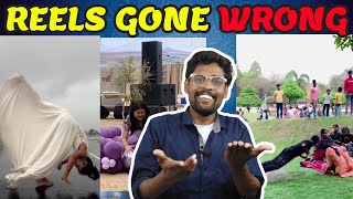 Reels Gone Wrong🤣🤣 instagram Reels Troll Tamil | Cringe Reels | Reels & Moj Videos | Vijay Reacts