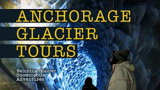 2022 Anchorage Glacier Snowmobile Tours | Nelchina Glacier Guided Adventure |📱 907-745-2505