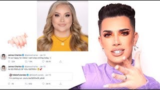 JAMES CHARLES REACTS TO NIKKIE TUTORIALS COMING OUT AS TRANSGENDER!