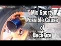 Possible Cause of Backfire | Mio Sporty