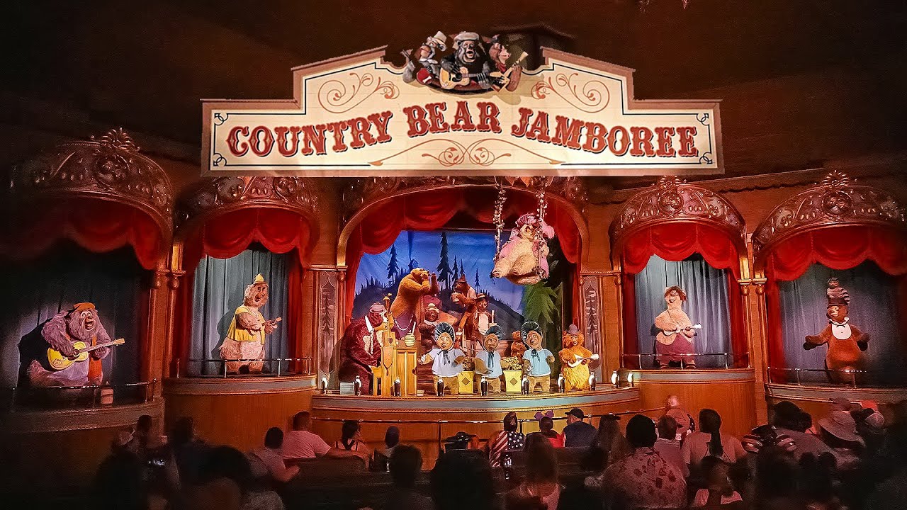 Country Bear Jamboree Full Show 4K Magic Kingdom Walt Disney World 2023 ...