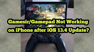 Gamesir/Gamepad Not Working with iPhone and iPad after iOS 13/13.5 Update [Solved]