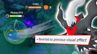 Darkrai Old Unite Move is Back! New Patch - Pokémon Unite