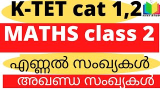 K-TET maths class സംഖ്യകൾ, എണ്ണൽ സംഖ്യകൾ, അഖണ്ഡ സംഖ്യകൾ Numbers