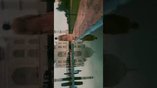 Easy Phone Transition with Water 📱💦 at Taj Mahal, India 🕌