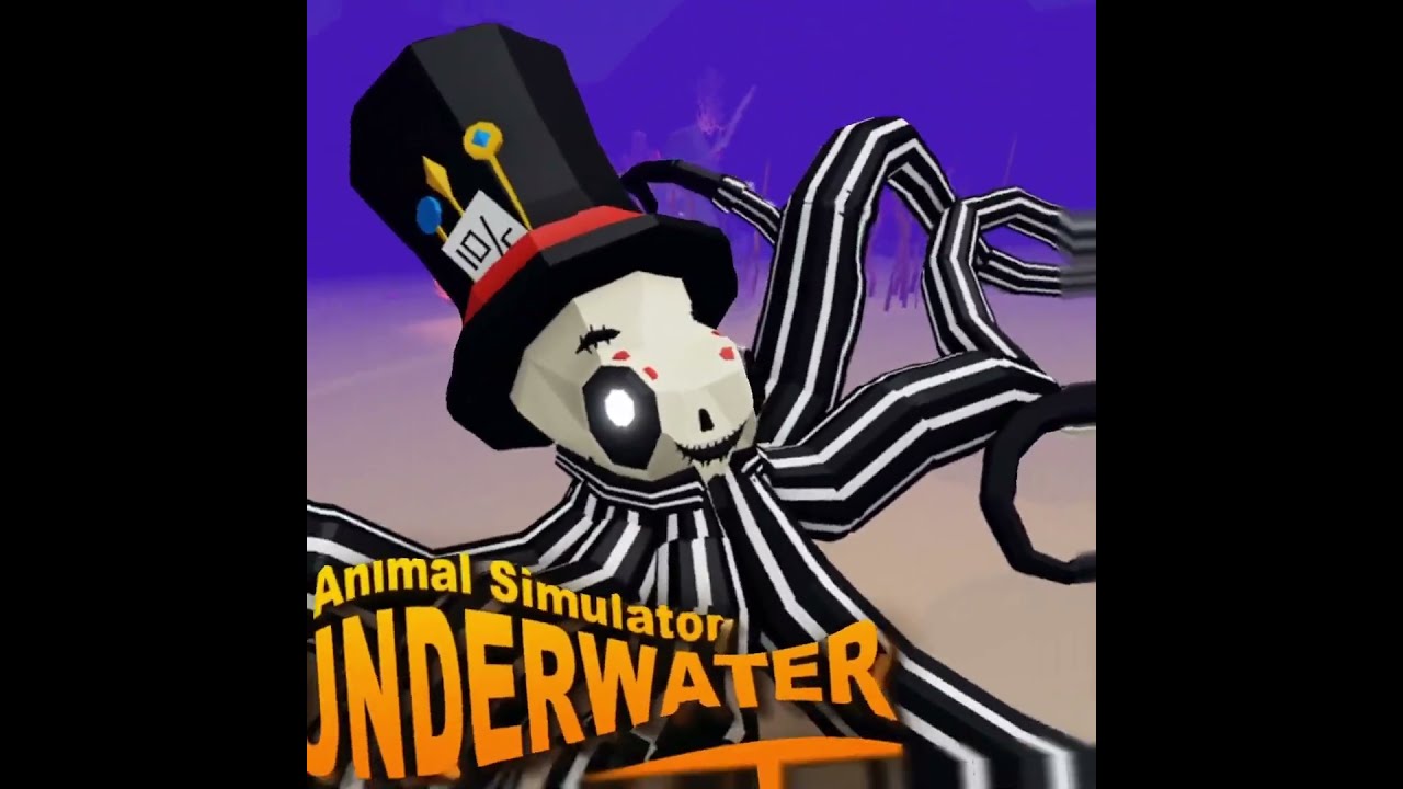 Halloween ANIMAL SIMULATOR UNDERWATER #roblox #animalsimulator #robloxsimulator #animal