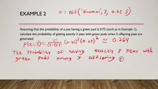Biostatistics - Section 5.2 - Binomial Probability Distributions